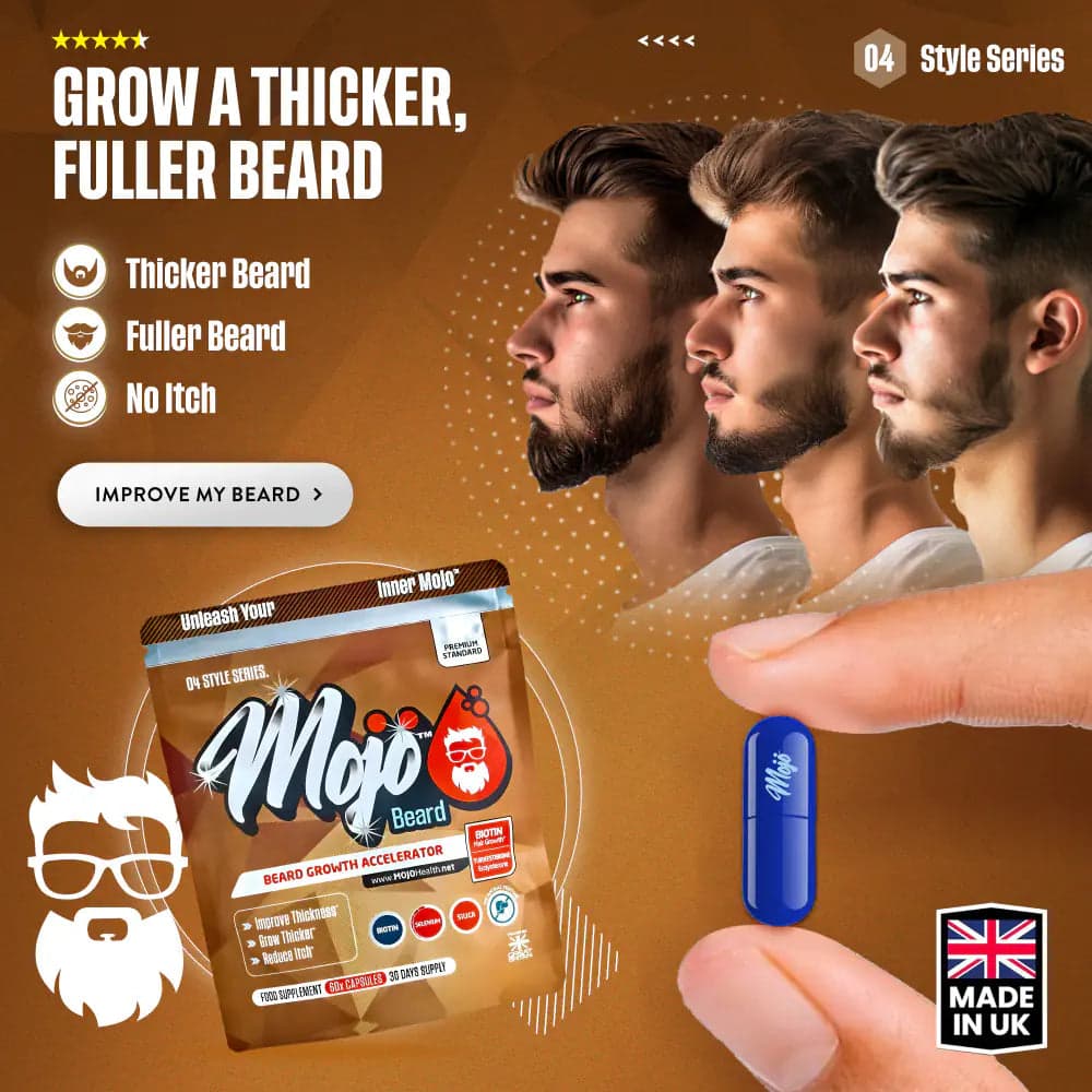 MOJO™ BEARD Capsules (Post-Checkout) — kostenloses Geschenk 3